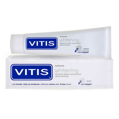 Отбеливающая зубная паста, VITIS WHITENING, 100 мл