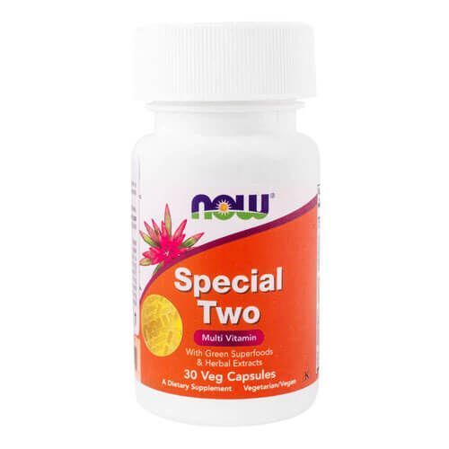 Мультивитаминный комплекс Special Two, 30 капсул, Now Foods