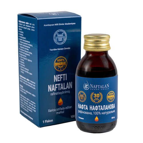 Нафта Нафталанова, 100 г, Naftalan Pharm Group