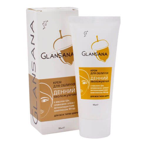 Денний крем для обличчя Glansana, 50 мл, Фіторія