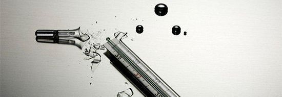 Розбився градусник: що робити?