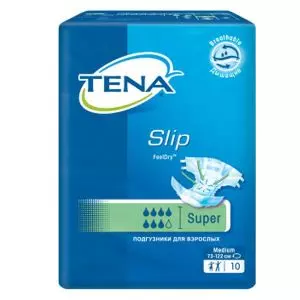 Подгузники для взрослых TENA Slip Super Large (10 шт.)