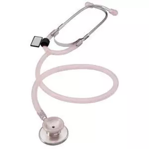 Стетофонендоскоп Heaco 747 MDF Cosmo ice Dual Head, прозоро-рожевий