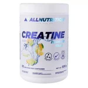 Креатин Creatine Muscle Max, 500 г, со вкусом лимона и лайма, All Nutrition
