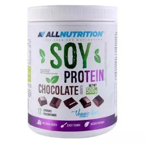 Соєвий ізолят, 500 г, зі смаком шоколаду, All Nutrition