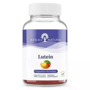 Лютеин, 10 мг, 30 жевательных пастилок, Apnas Natural