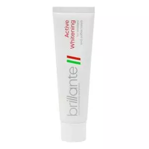 Зубна паста Active Whitening для курців і поціновувачів кави, відбілювальна, 75 мл, Brilliante
