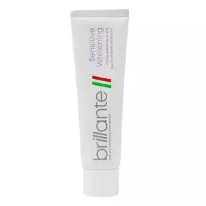 Зубная паста Sensitive Whitening профилактика кариеса и защита эмали, 75 мл, Brilliante 