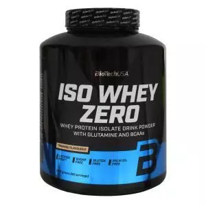 Изолят сывороточного протеина Iso Whey Zero, 2270 г, со вкусом тирамису, BioTech