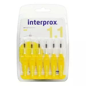 Щітка міжзубна, 1,1 мм, INTERPROX 4G Mini, 6 шт.