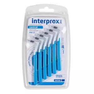 Щітка міжзубна 1,7 мм, INTERPROX PLUS 2G Conical, 6 шт.