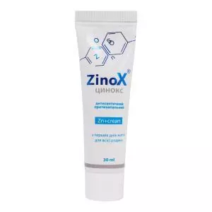 Крем антисептический противовоспалительный Цинокс, 30 мл, Green Pharm Cosmetic