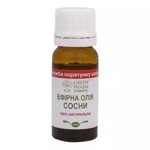 Натуральное эфирное масло сосны, 10 мл, Green Pharm Cosmetic
