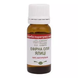 Натуральное эфирное масло пихты, 10 мл, Green Pharm Cosmetic