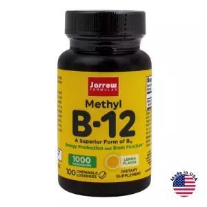 Метил B12, 1000 мкг, 100 капсул, Jarrow Formulas