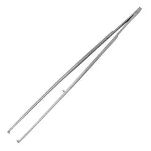 Пинцет хирургический прямой, 1х2 зубца, 15 см, Semken