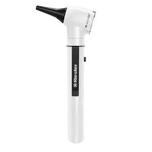 Отоскоп e-scope з прямим освітленням, ксеноновий 2,5 В, XL, білий, Riester