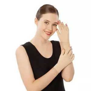 Перчатки компрессионные лимфодренажные, бежевый, Variteks 953