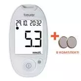 АКЦІЯ! Глюкометр Beurer GL 44 з USB, білий