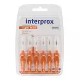 Щетка межзубная 0,9 мм, INTERPROX 4G Super micro, 6 шт.