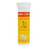 Витамин С, шипучие таблетки, 500 мг, 12 таблеток, Green Pharm Cosmetic