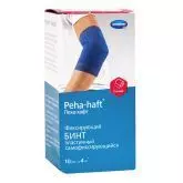 Бинт когезивний фіксувальний Peha-haft Color, 10 см x 4 м, синій, HARTMANN
