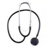 Стетоскоп Sonus Flat Flex зі змінними діафрагмами, чорний, Luxamed