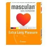Презервативы Extra Long Pleasure, 3 шт, Masculan
