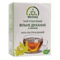 Травяной чай Свободное дыхание с липой, 100 г