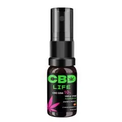 CBD-олія (канабідіол) 10%, 1000 КБД, смак апельсину, 10 мл, CBD Life