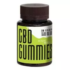 Ведмедики жувальні з CBD (канабідіол), смак яблука, 1500 мг КБД, 30 шт, CBD UA