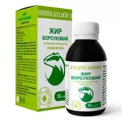 Жир барсучий с витаминным комплексом, 50 мл, Эликсир