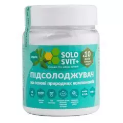 Подсластитель СолоСвит Stevia +, 200 г