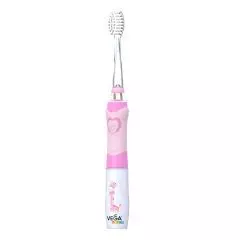 Електрична дитяча звукова зубна щітка Vega Kids VK-400P LIGHT-UP, рожева