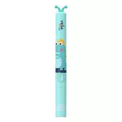 Электрическая детская звуковая зубная щетка Vega Kids VK-500B, бирюзовая