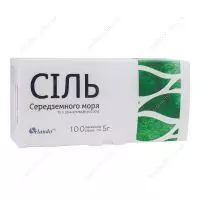 Сіль Середземного моря, 100 саше 5 г