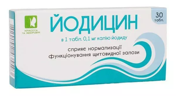 Профілактика йодом у разі радіації