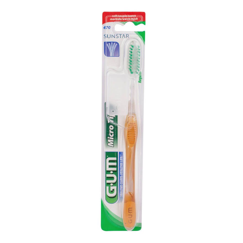 

Зубна щітка MICROTIP, м'яка щетина, GUM