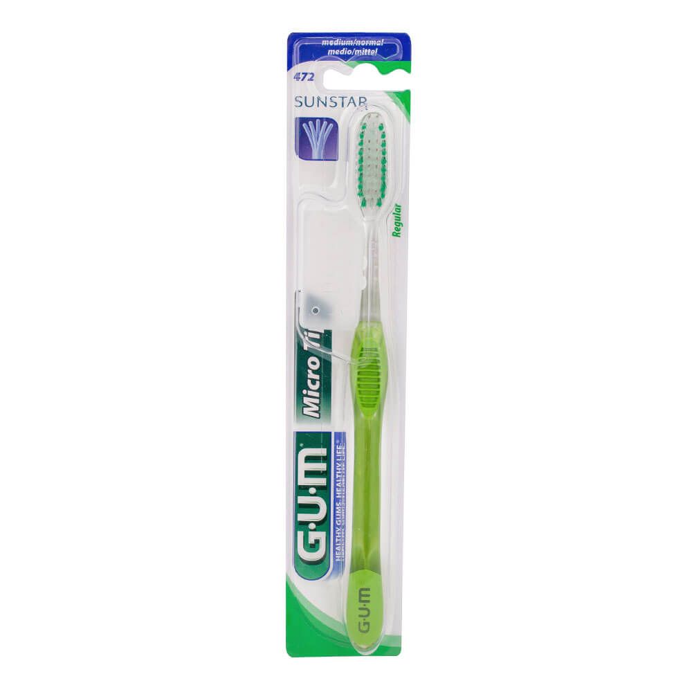 

Зубная щетка MICROTIP, щетина средней жесткости, GUM