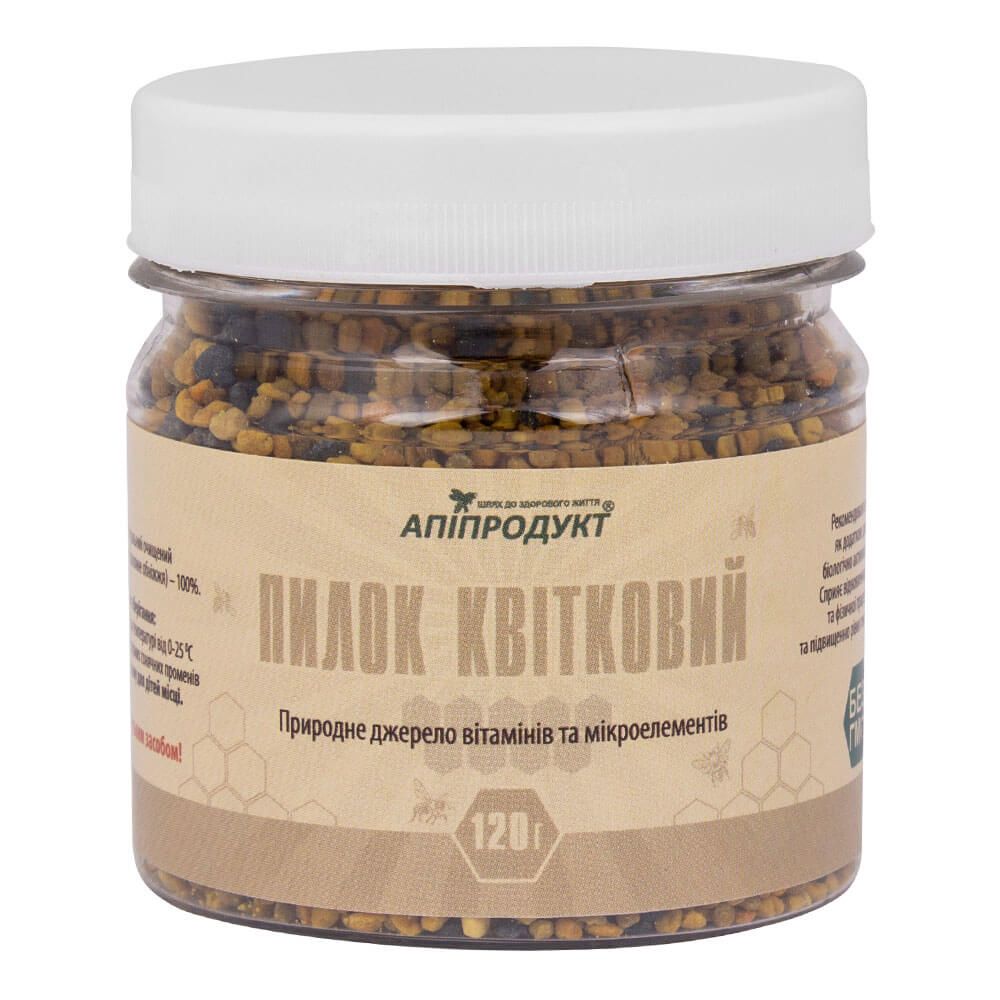 

Пыльца цветочная, 120 г, Апипродукт