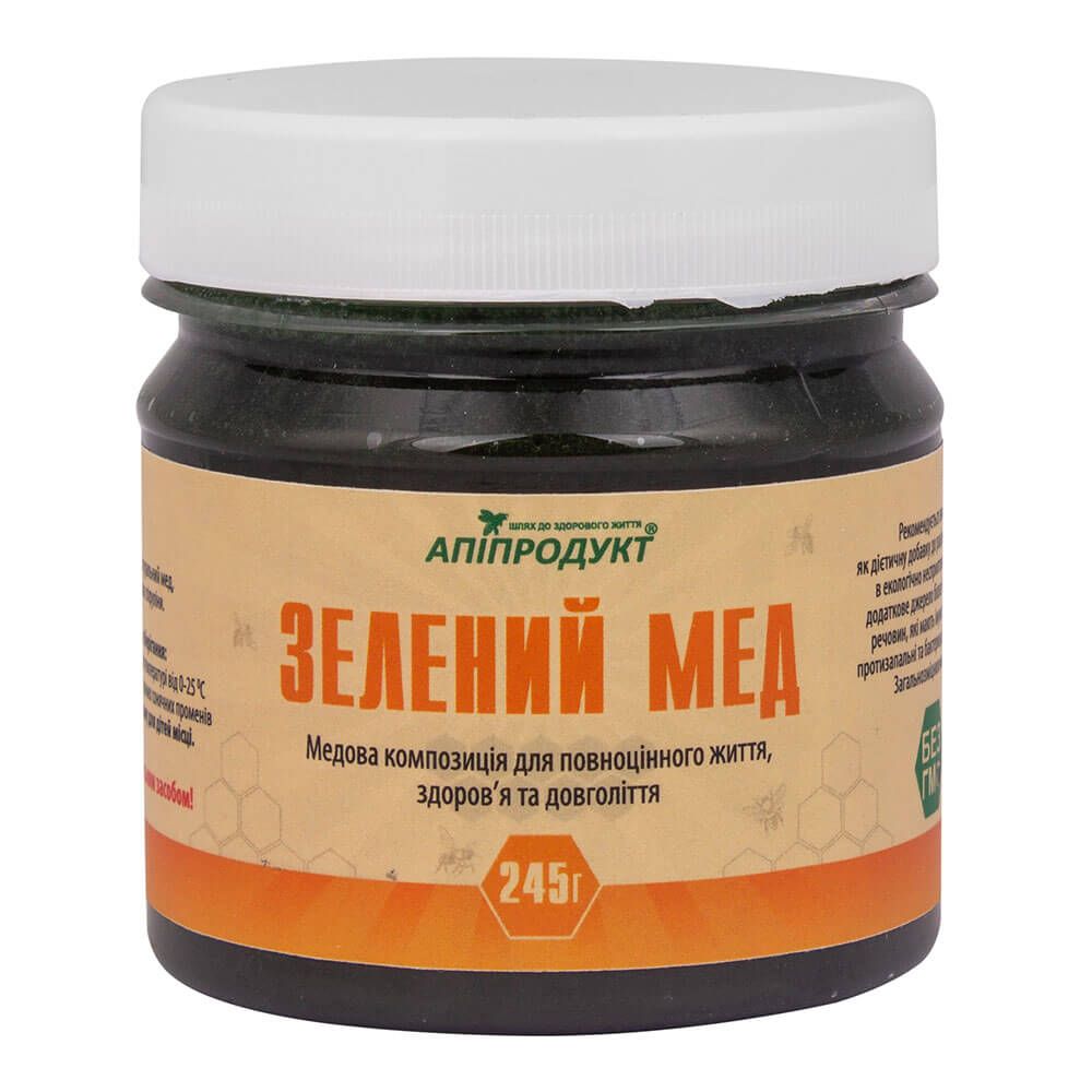 

Зелений мед, 245 г, Апіпродукт