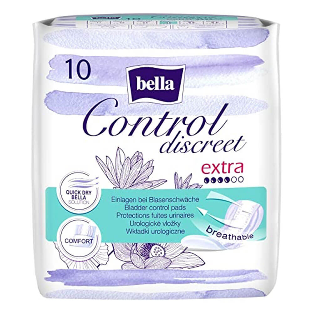 

Прокладки урологічні Bella control discreet extra, 10 шт.