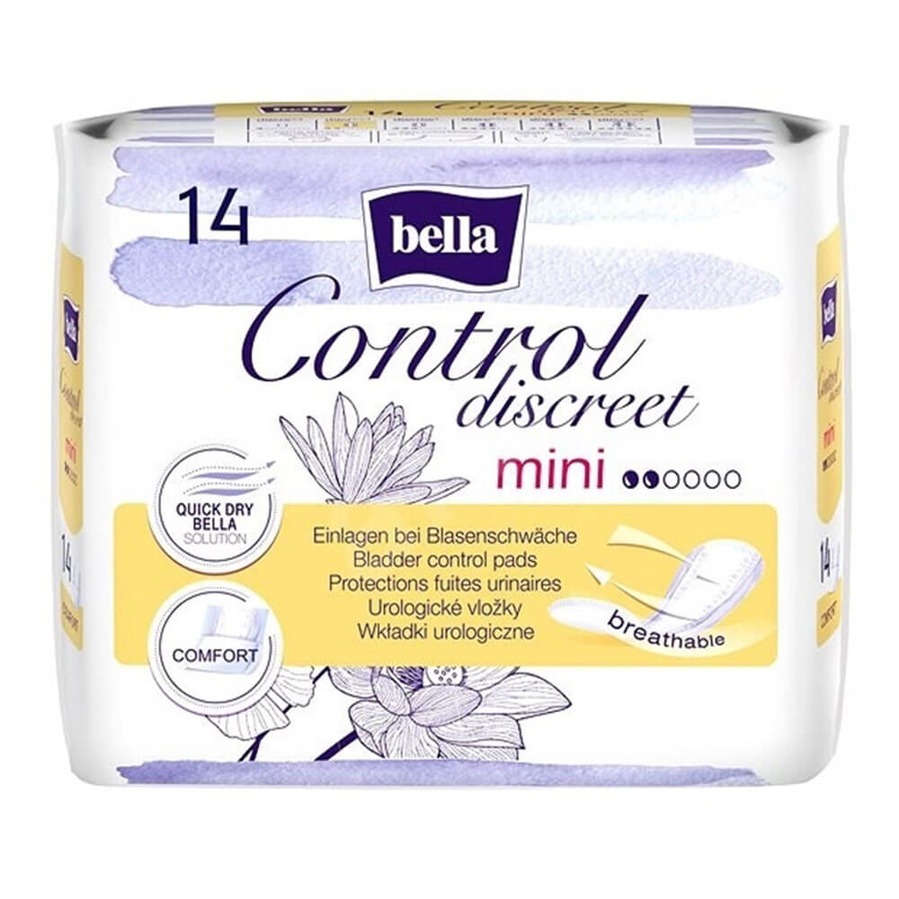 

Прокладки урологічні Bella control discreet mini, 14 шт.
