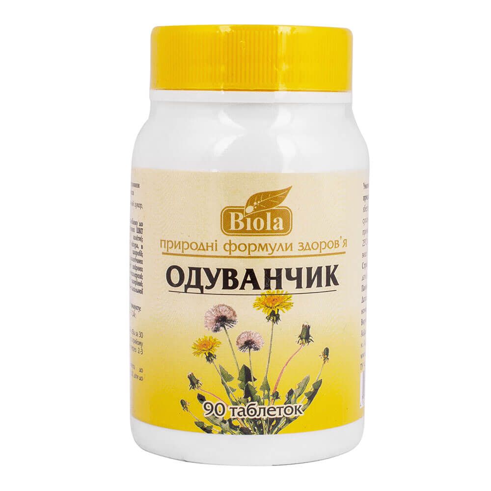 

БАД Одуванчик, 90 таблеток, Biola