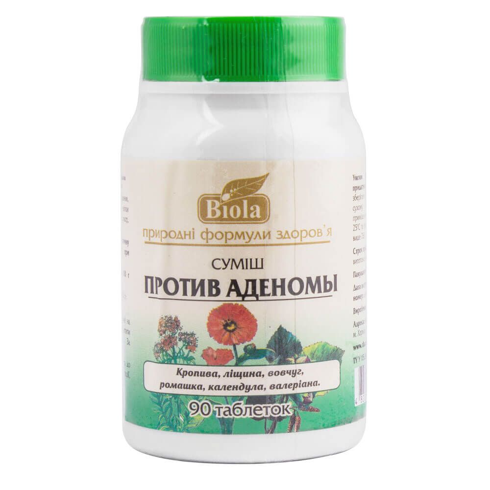 

Суміш проти аденоми, 90 таблеток, Biola