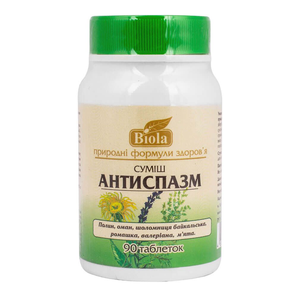 

Смесь Антиспазм, 90 таблеток, Biola