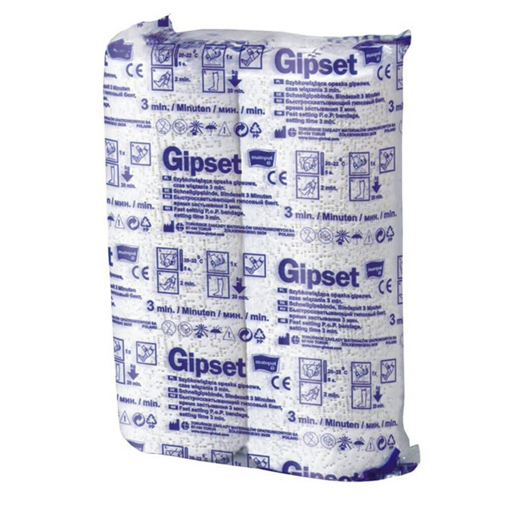 

Бинт гіпсовий GIPSET (3 хв, 12 см x 3 м, 2 шт.)