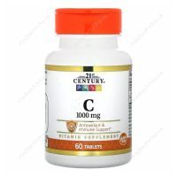 Витамин C, 1000 мг, 60 таблеток, 21st Century