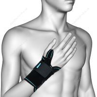 Ортез на лучезапястный сустав с металлической шиной, правый, Алком 4069