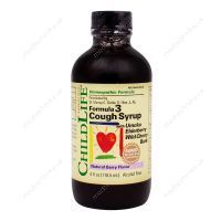 Детский сироп от кашля, Формула 3, без спирта, с ягодным вкусом, 118,5 мл, ChildLife